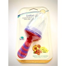 Bebedor Silikon Meyve Sebze Süzgeci *pembe*