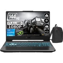 Asus Tuf Gaming F15 FX506HE-HN336 İntel Core i5 11400H 64GB Ddr4 Ram 2tb SSD 4gb RTX3050Tİ 15.6inç Fhd 144Hz WINDOWS11HOME Taşınabilir Bilgisayar HN33618+ZETTAÇANTA