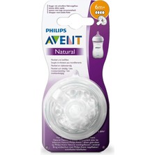 Philips Avent Philips Natural Biberon Emziği 6 Ay 2 Li