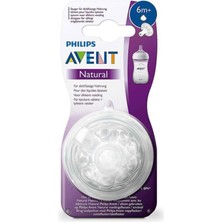 Philips Avent Y Kesik 2'li Natural Biberon Emziği Y