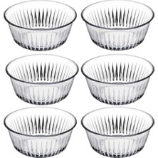 Paşabahçe 530146 Cam Kase Takımı Frezya 6'lı Servis Kasesi Çerezlik