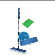 Silva Mikrofiber Tekli Duvar Mop Set Cam Bezi