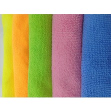Ceymop Ceystar 40 x 40 cm Mikrofiber Bez Ekonomik Renkli 5 'li Paket