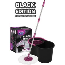 Parex Black Edition Otomatik Temizlik Seti - Kova Mop Seti