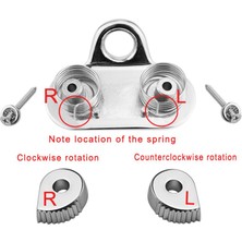 Lnshop Deniz Tekne Paslanmaz Çelik 3-15MM Halat Junior Clam Cleat Jam Cleat (Yurt Dışından)