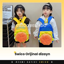 Swico Remado Şirin Hamburger Şekilli Anaokulu Çantası (Yurt Dışından)