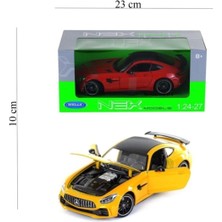 Welly 1:24 Metal Mercedes Amg Gt R Erkek Çocuklar İçin Eğlenceli Tasarımlı Oyun Aracı