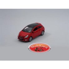 Welly Opel Corsa Kırmızı*1:38 Ölçek**metal Model*modelgaraj