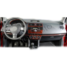 meriç cockpit design Meriç® Suzuki Swift Comfort Ön Torpido Kaplama Maun 10 Parça 2005-2010