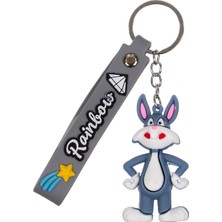 Araget Anahtarlık Silikon Üç Boyutlu Bugs Bunny 03-03