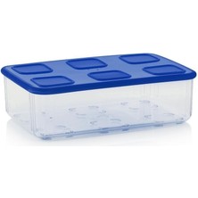 Tupperware Şeffaf Kap 1.62L Lacivert