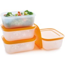 Tupperware Alaska Kap Kısa Gövdeli 4'lü Set 450 ml