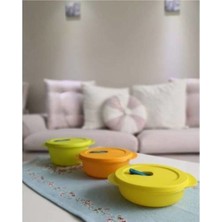 Tupperware Mikro Kaplar 3'lü Set