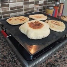 Firstwork Ocak Üstü Kare Sac Bazlama Börek Katmer Sacı