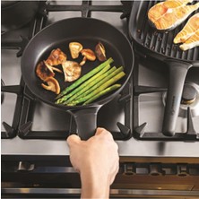 Korkmaz A1373 Gusto Volkanit 28 cm Kare Grill Tava