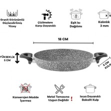 Taç Ultra Granit Sahan 18 cm -3513