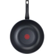 Tefal B55519 Titanyum 1x Extra Cook & Clean Wok Tava 28 cm