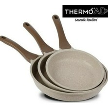 Thermoad Döküm Granit 3'lü Tava Seti