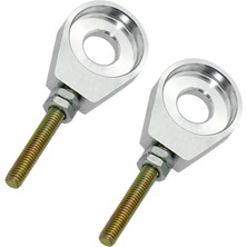 Lnshop 2x Gümüş 12MM Zincir Tutar Gerici Bfor Pit Kir  CRF50 Thumpstar (Yurt Dışından)