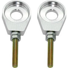 Lnshop 2x Gümüş 12MM Zincir Tutar Gerici Bfor Pit Kir  CRF50 Thumpstar (Yurt Dışından)