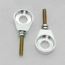 Lnshop 2x Gümüş 12MM Zincir Tutar Gerici Bfor Pit Kir  CRF50 Thumpstar (Yurt Dışından)