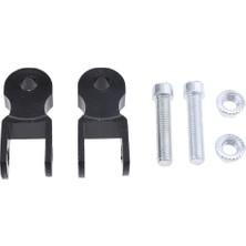 Lnshop 77MM Motosiklet Arka Amortisör Yükseklik Uzatma Genişletici Riser Siyah (Yurt Dışından)