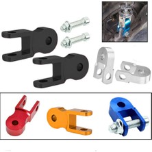 Lnshop 77MM Motosiklet Arka Amortisör Yükseklik Uzatma Genişletici Riser Siyah (Yurt Dışından)