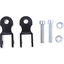 Lnshop 77MM Motosiklet Arka Amortisör Yükseklik Uzatma Genişletici Riser Siyah (Yurt Dışından)