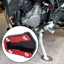 Lnshop CRF300L Kırmızı Için Kickstand Side Stand Uzantı Pedi (Yurt Dışından)