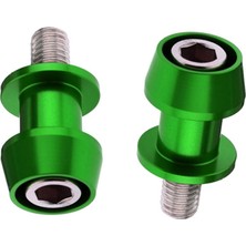 Lnshop 2x 8mm Evrensel Motosiklet Cnc Salıncak Kol Makaralar Kaydırıcılar Bobin Yeşil Yeşil Standı (Yurt Dışından)