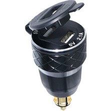 Lnshop USB Motosiklet Şarj 5 V 2.1A Bmw R1200GS 800 Hella Yeni (Yurt Dışından)
