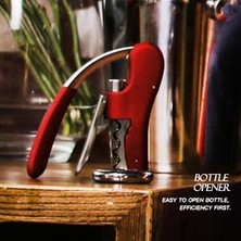 Dunk Profesyonel Zinc Alloy Power Wine Açıcı Kıçı Bonus Foil Cutter Premium Tavşan Lever Corkscrew For Wine. (Yurt Dışından)