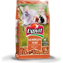 Exovit Kemirgen Yemi Tavşan Ve hamster Yemi 500 gr