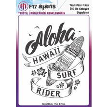 F17 Ajans Ütü ile Yapışan Tekstil Baskı Görseli