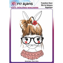 F17 Ajans Ütü ile Yapışan Tekstil Baskı Görseli