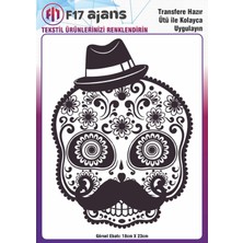 F17 Ajans Ütü ile Yapışan Tekstil Baskı Görseli