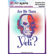 F17 Ajans Ütü ile Yapışan Tekstil Baskı Görseli