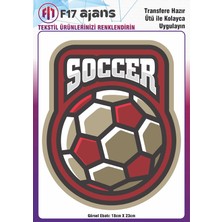 F17 Ajans Ütü ile Yapışan Tekstil Baskı Görseli