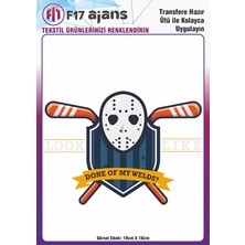 F17 Ajans Ütü ile Yapışan Tekstil Baskı Görseli Look Like