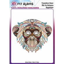 F17 Ajans Ütü ile Yapışan Tekstil Baskı Görseli