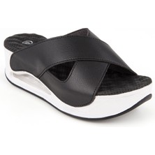 Muya 31210 Penelope Anatomik Air Max Taban Kadın Terlik Siyah