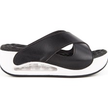 Muya 31210 Penelope Anatomik Air Max Taban Kadın Terlik Siyah