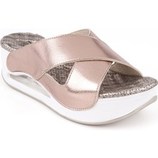 Muya 31210 Penelope Anatomik Air Max Taban Kadın Terlik Platin