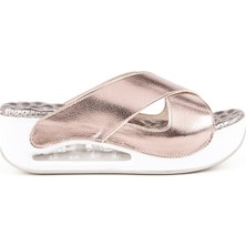 Muya 31210 Penelope Anatomik Air Max Taban Kadın Terlik Platin