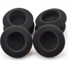 Gorgeous 6cm Kulaklık Sünger Kapağı, Kalınlaşmış Kulak Pamuklu Kulak Pamuklu Sünger Kapak, Yedek Köpük Mikrofon Kapağı (Yurt Dışından)