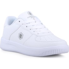 Lumberjack Unisex 2fx Finster Cilt Sneakers Beyaz Spor Ayakkabı Poliüretan Tabanlı