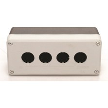 Emas PY4BOS Yüksek Siyah-Gri Pl.kutu Dörtlü Boş