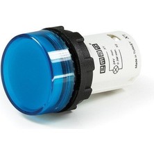 Emas MBSD024M B Serisi Monoblok Sinyal 24V Mavi