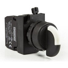 Emas CP101S30 C Plastik Çift Start Seçici(2-0-1) Dönüşlü