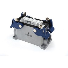 Emas EBM16PD14 16A 16 Kontaklı Plastik Yandan Giriş Duvar Prizi